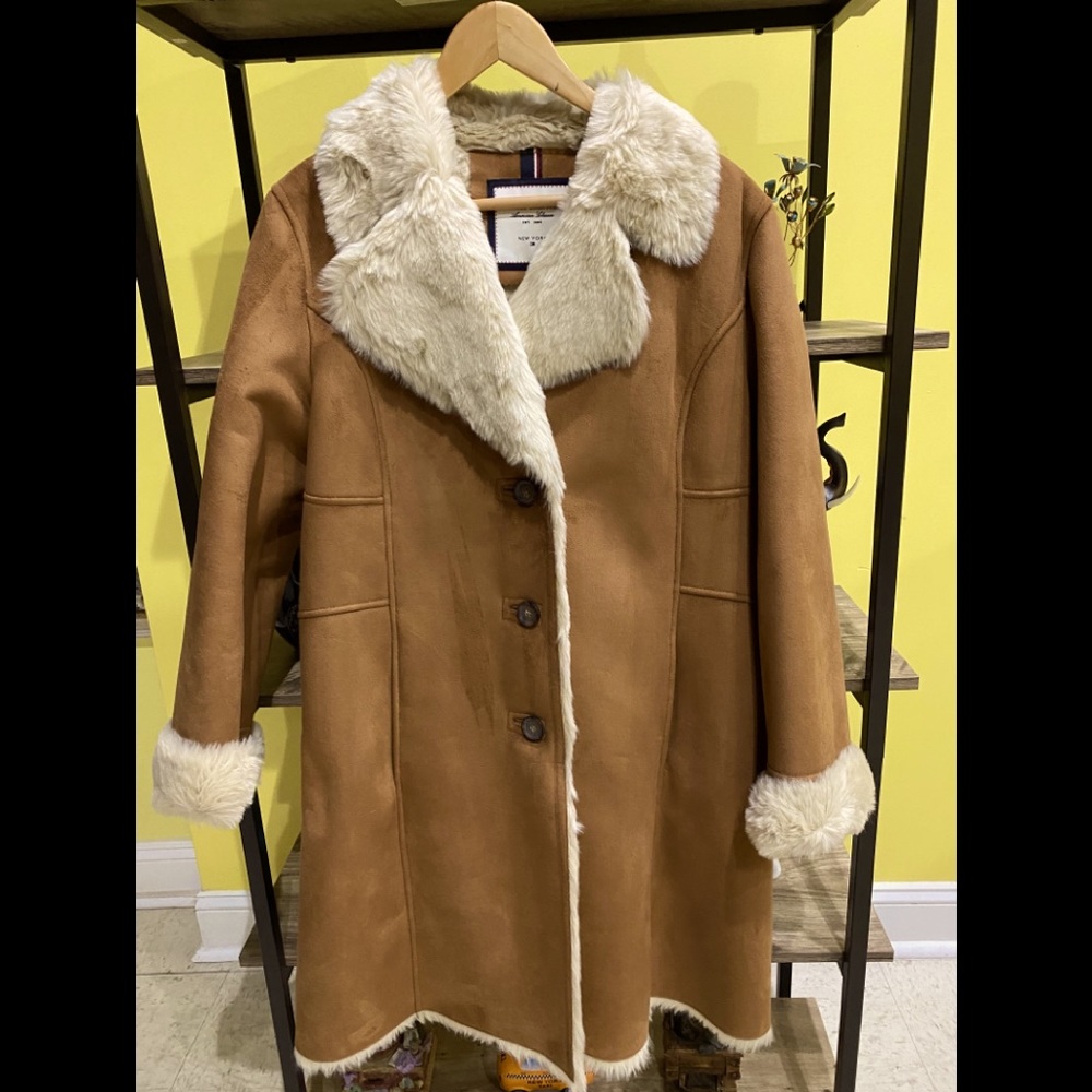 TOMMY HILFIGER Fur coat